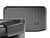 WeatherTech 14-17 Ford Fiesta ST Cargo Liners w/ Bumper Protector - Black