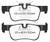 EBC DP42235R Yellowstuff Rear Brake Pads, BMW X1 2016-2018