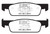 EBC 2016-2017 Smart Fortwo 0.9L Turbo Greenstuff Front Brake Pads