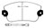 EBC DP2230 Greenstuff 2000 Front Brake Pads, Lancia Beta 1.8L 1975-1981