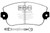 EBC DP2230 Greenstuff 2000 Front Brake Pads, Lancia Beta 1.8L 1975-1981