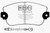 EBC DP2230 Greenstuff 2000 Front Brake Pads, Lancia Beta 1.8L 1975-1981