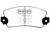 EBC DP2231 Greenstuff 2000 Rear Brake Pads, Lancia Beta 1.8L 1975-1981