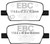 EBC 2016+ Cadillac CT6 2.0L Turbo Greenstuff Rear Brake Pads