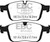 EBC 2016+ Volvo XC60 2.0L Turbo T5 Redstuff Front Brake Pads