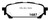 EBC DP41687R Yellowstuff Rear Brake Pads, Saab 9-2X 2.0 Turbo 2004-2006
