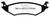 EBC DP43003R Yellowstuff Rear Brake Pads, Ford Econoline E150 4.6 2004-2007