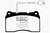 EBC DP41540R Yellowstuff Front Brake Pads, Maserati Ghibli 3.0L Twin Turbo (330) 2014-2016