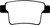 EBC DP21731 Greenstuff 2000 Rear Brake Pads, Ford Five Hundred 3.0 2004-2007