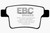 EBC DP21731 Greenstuff 2000 Rear Brake Pads, Ford Five Hundred 3.0 2004-2007