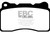 EBC DP42093R Yellowstuff Front Brake Pads, Cadillac CT6 2.0L Turbo 2016+