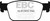 EBC DP42273R Yellowstuff Front Brake Pads, Audi A4 2.0L Turbo (B9) 2017+