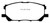 EBC DP41681R Yellowstuff Front Brake Pads, Lexus RX330 3.3 2004-2007