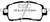 EBC DP42275R Yellowstuff Front Brake Pads, Scion IA 1.5L 2016