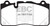 EBC DP43050R Yellowstuff Front Brake Pads, Cadillac CTS-V 6.2L Supercharged 2016+