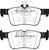 EBC DP43059R Yellowstuff Rear Brake Pads, Lincoln MKZ 2.0L Hybrid 2013+