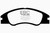 EBC DP21568 Greenstuff 2000 Front Brake Pads, Kia Spectra 1.8 2004-2009