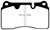 EBC DP41908R Yellowstuff Front Brake Pads, Aston Martin DB9 5.9 2004-2012