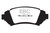 EBC DP21728 Greenstuff 2000 Front Brake Pads, Buick Le Sabre (FWD) 3.8 (16in Wheels) 2005