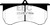 EBC DP5068NDX Bluestuff Front Brake Pads, Am General HMMWV M1152 6.5L TD 2015+