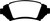 EBC 05 Buick Le Sabre (FWD) 3.8 (16in Wheels) Redstuff Front Brake Pads