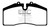 EBC 05+ Ford Saleen Mustang Brembo front calipers Bluestuff Front Brake Pads
