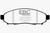 EBC 05+ Nissan Frontier 2.5 2WD Ultimax2 Front Brake Pads
