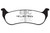 EBC DP21668 Greenstuff 2000 Rear Brake Pads, Chrysler Pacifica 3.5 2005-2007