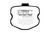 EBC DP41771/4R Yellowstuff Rear Brake Pads, Chevrolet Corvette (C6) 6.2 Grand Sport 2010-2013