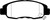 EBC DP41777R Yellowstuff Front Brake Pads, Ford F250 (inc Super Duty) 5.4 (2WD) 2005-2007