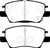 EBC 2016+ Chevrolet Cruze 1.4L Turbo (10.9in Front Rotor) Ultimax2 Front Brake Pads