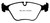 EBC DP61994 Greenstuff 6000 Elite Front Brake Pads, BMW X5 4.4 Twin Turbo (50) 2010-2014