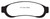 EBC DP41779R Yellowstuff Rear Brake Pads, Ford F350 (inc Super Duty) 5.4 DRW 2WD 2005-2007
