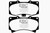 EBC DP61759 Greenstuff 6000 Elite Front Brake Pads, Hummer H3 3.5 2005-2007