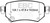 EBC 2016+ Mazda 6 2.5L Ultimax2 Rear Brake Pads