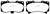 EBC DP41759R Yellowstuff Front Brake Pads, Hummer H3 3.5 2005-2007
