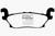 EBC DP41760R Yellowstuff Rear Brake Pads, Hummer H3 3.5 2005-2007