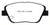 EBC DP21864 Greenstuff 2000 Front Brake Pads, Hyundai Sonata 2.0 Turbo 2010-2014
