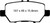 EBC DP21736 Greenstuff 2000 Rear Brake Pads, Acura RL 3.5 2005-2008
