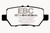 EBC DP41736R Yellowstuff Rear Brake Pads, Acura RL 3.5 2005-2008
