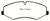 EBC DP42060R Yellowstuff Front Brake Pads, Land Rover LR4 5 2010-2014