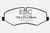 EBC DP42060R Yellowstuff Front Brake Pads, Land Rover LR4 5 2010-2014
