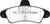 EBC 2001-2003 Mercury Cougar 2.0L Ultimax2 Rear Brake Pads