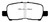 EBC DP41684R Yellowstuff Rear Brake Pads, Buick Allure (Canada) 3.6 2005-2009