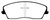 EBC 05-09 Chrysler 300 2.7 Redstuff Front Brake Pads