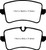EBC 11 Audi A6 2.0 Turbo Yellowstuff Rear Brake Pads