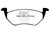 EBC DP41710R Yellowstuff Rear Brake Pads, Ford Escape 2.3 Hybrid 2005-2009