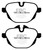 EBC DP32047C Redstuff Ceramic Rear Brake Pads, BMW X3 2.0 Turbo (F25) 2011+