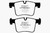 EBC 11+ BMW X3 2.0 Turbo (F25) Ultimax2 Front Brake Pads
