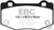 EBC 2015+ Ford Mustang GT350 Bluestuff Rear Brake Pads
